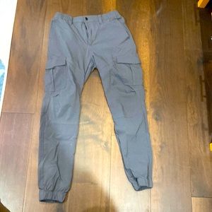 PULI Mens hiking cargo pants